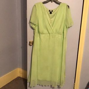 Studio 1940 size 26 light green dress